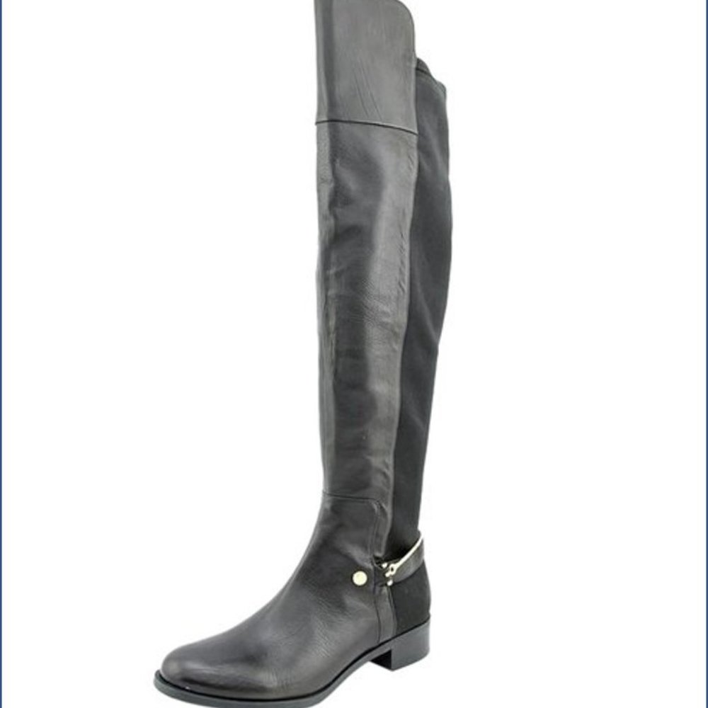Ivanka Trump ODINER 50-50 Leather OverTheKnee Boot